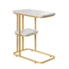 SoBuy FBT110-G Masă laterală modernă, măsuță de cafea, măsuță de noptieră, efect