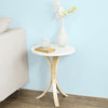 SoBuy FBT29-W Guéridon Table d'appoint ronde 3 pieds Bouts de canapé