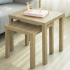 SoBuy FBT83-N Tables Basses Gigognes Table café Table d'Appoint Table Basse de Salon, Set de 2