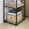 SoBuy FBT94-N Table d'appoint Bout de Canapé Table Basse Table de Chevet à 2 Niveaux Style Industriel