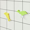 SoBuy FHK04-F Set de 5 Cârlige Decorative Delfini Design Cuier Suport chei