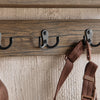 SoBuy FHK25-N Porte Manteau Mural, Étagère de Rangement, Meuble Entrée, Vestiaire