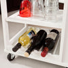SoBuy FKW12-W Cărucior de bucătărie cu roți, Mobilier de depozitare, Kitchen Trolley Cărucior de bucătărie