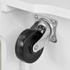 SoBuy Credenza de bucătărie cu roți de peninsulă de bucătărie cu FKW84 -Suprafață de lucru extensibilă