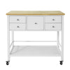 SoBuy FKW80-WN Desserte de Cuisine à roulettes Chariot de Cuisine de Service Table Roulante