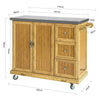 SoBuy FKW81-N Desserte à roulettes Desserte de Cuisine Meuble de Rangement Cuisine
