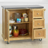 SoBuy FKW81-N Desserte à roulettes Desserte de Cuisine Meuble de Rangement Cuisine