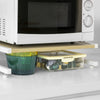 SoBuy FRG092-N Etajeră de bucătărie pentru cuptorul cu microunde Mini-etajeră Cuptor cu microunde