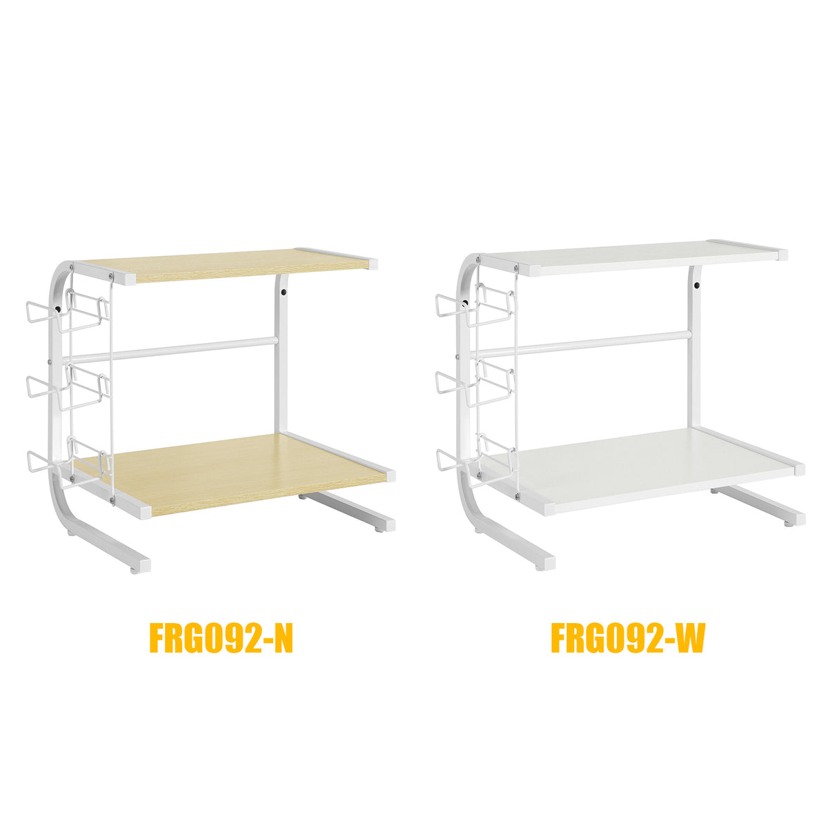 SoBuy FRG092-N Etajeră de bucătărie pentru cuptorul cu microunde Mini-etajeră Cuptor cu microunde