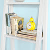 SoBuy Bibliotecă pe scară bibliotecă în Scala White FRG101-W