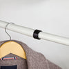 SoBuy FRG109 Sistem Telescopic pentru Dulap Herkule, 2 bare pentru umerașe