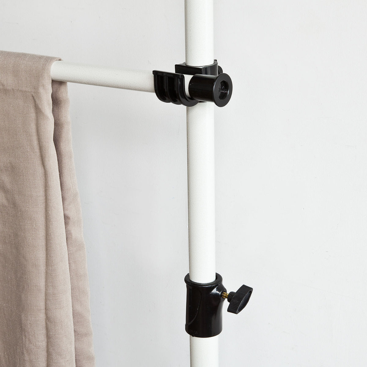 SoBuy FRG109 Sistem Telescopic pentru Dulap Herkule, 2 bare pentru umerașe