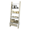 SoBuy FRG112-WN Bibliotecă Raft de Depozitare cu 5 rafturi și 1 sertar modern