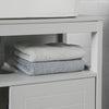 SoBuy FRG128-HG Dulap sub chiuvetă Mobilier de baie lavoar-Gri deschis