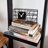 SoBuy Book Booker Booker Black Scale Black FRG15-Shh