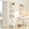 SoBuy Bibliotecă pe scară Bibliotecă la scară White FRG15-W