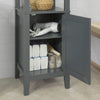SoBuy FRG205-DG Meuble Colonne de Salle de Bain Armoire Toilette Haute