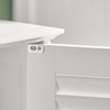 SoBuy Baie de baie dulap pentru baie baie baie cu sertare albe FRG237-W
