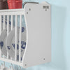 SoBuy FRG275-W Suport farfurii de perete Dulap depozitare farfurii montat pe perete
