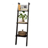 SoBuy FRG32-SCH Raft de perete stil scară pentru baie, Raft decorativ tip scară