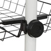 SoBuy FRG38 Garderobă telescopică, Suport haine cu lățime și înălțime variabile