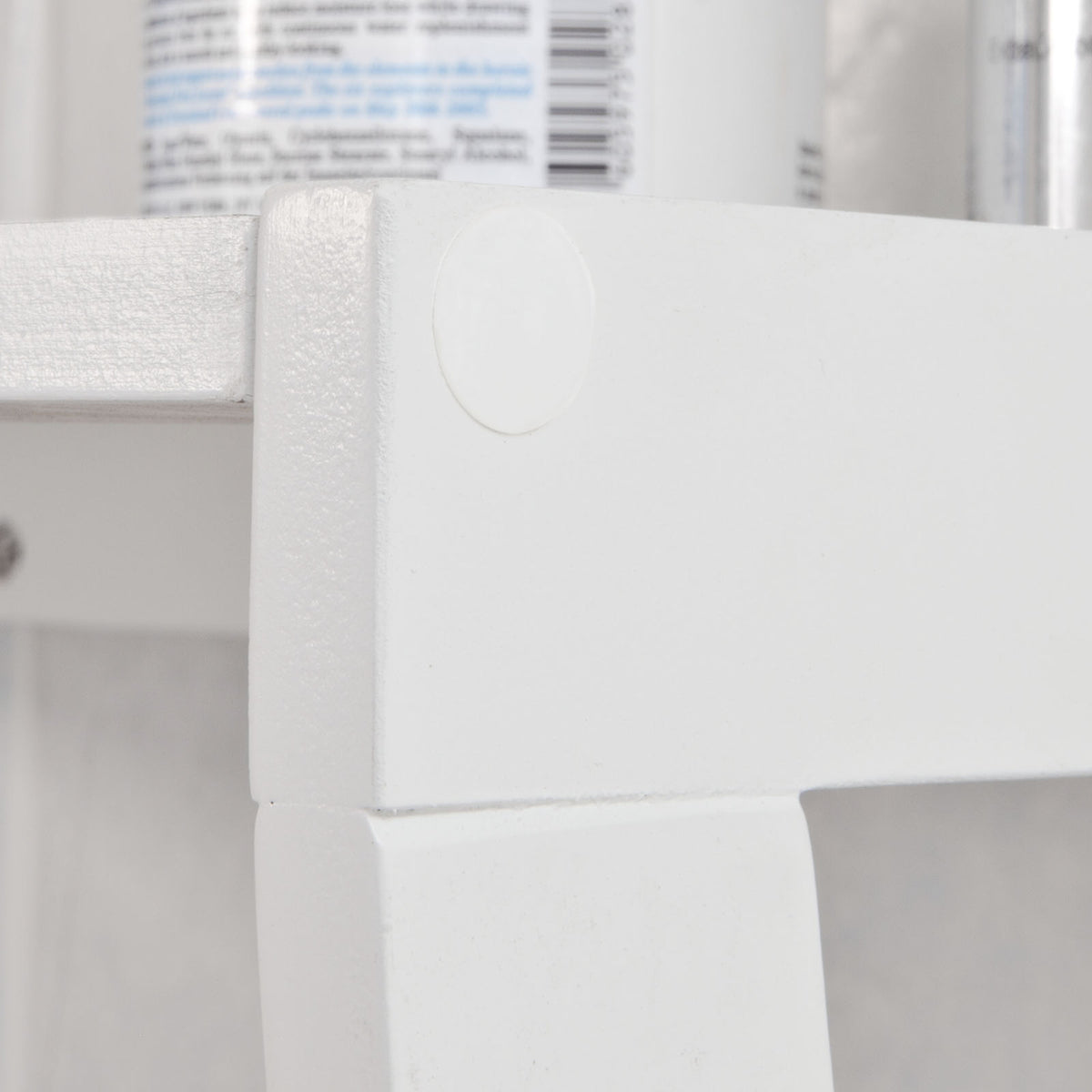 SoBuy FRG47-W Suport prosop de perete cu 1 raft și 3 bare