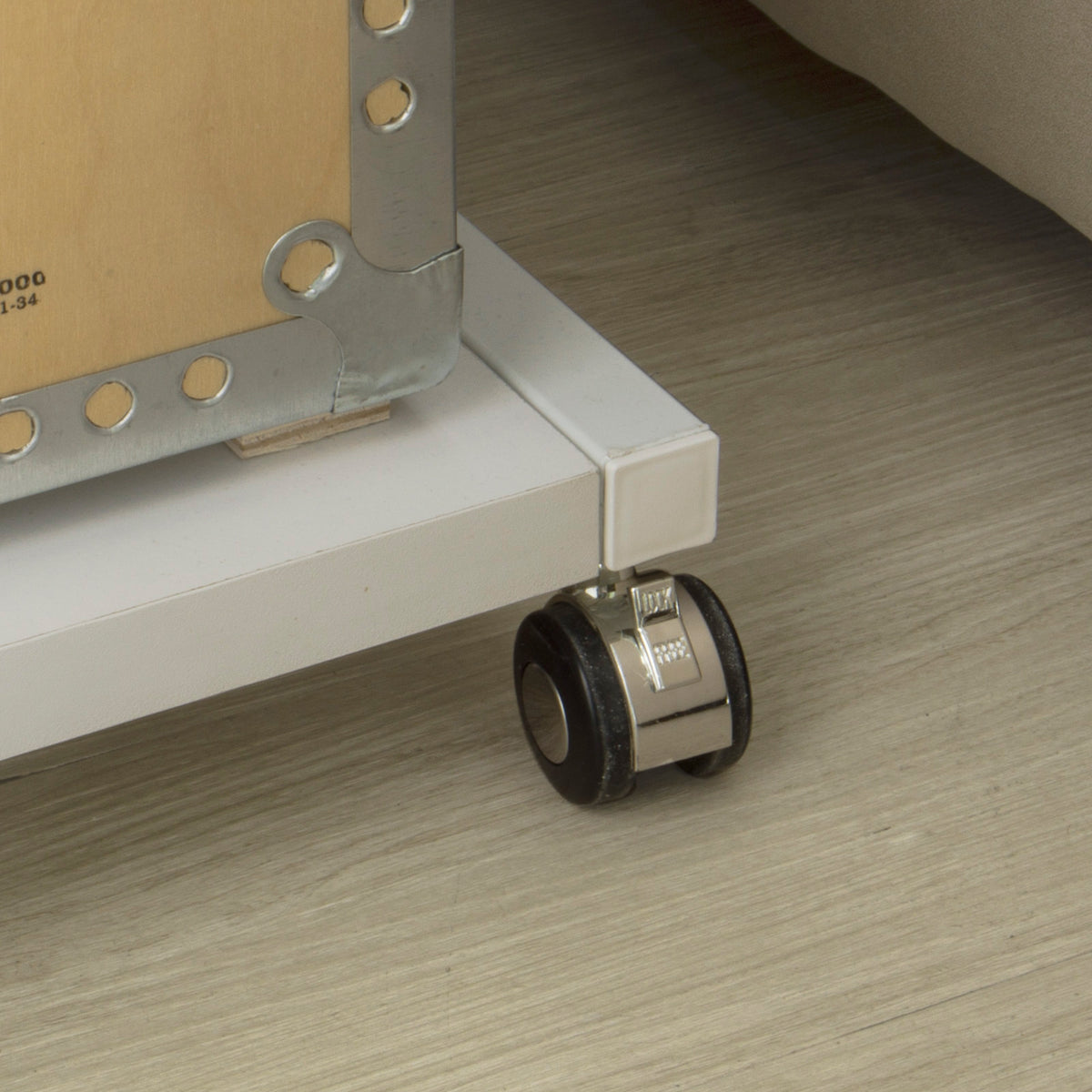 SoBuy FRG81-W Chariot Étagère Roulante Bout de Canapé Étagère Cuisine