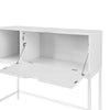 SoBuy Consola de admitere a cabinetului cu 1 garderobă de economisire mare L92*P30*A80 cm, White FSB21-W