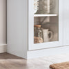 SoBuy FSB32-W Buffet Commode Armoire de Rangement Dressoir Bahut avec 2 Portes, 2 Tiroirs