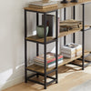 SoBuy FSB33-F Table Console Table d’entrée Buffet Bout de Canapé Table d'appoint avec 3 étagères de Rangement