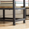 SoBuy FSB33-F Table Console Table d’entrée Buffet Bout de Canapé Table d'appoint avec 3 étagères de Rangement