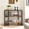 SoBuy FSB33-F Table Console Table d’entrée Buffet Bout de Canapé Table d'appoint avec 3 étagères de Rangement