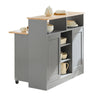 SoBuy FSB36-HG Buffet de Rangement Placard de Cuisine Ilot de Cuisine Armoire de Cuisine Multi-rangements