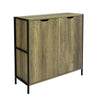 SoBuy FSB37-T Buffet Commode Meuble de Rangement Table Console Placard avec 2 Portes