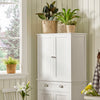 SoBuy FSB44-W Armoire de Cuisine, Buffet Placard avec 4 Portes, 1 tiroir et étagères réglables