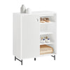 SoBuy FSB62-W Dulap de Hol cu Spațiu Integrat pentru Pantofi – 2 Uși Glisante – Hol Organizat – 70x37x87 cm Alb