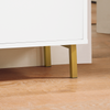 SoBuy Bucătărie mobilă credenza bufet bufet bufet bufet mobilă pantof lateral bass bass bass mobile white tv 97x34x80cm fsb69-w