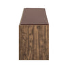 SoBuy FSR122-N Banc de Rangement, Meuble à Chaussures d'Entrée avec Assise Coussin Rembourré, 2 Porte Vitrée et 6 Étagères, Marron Rustique