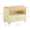 SoBuy FSR123-MI Banc de Rangement, Meuble d'entrée, Banc à Chaussures, Rembourré, 1 Compartiment et 1 Tiroir