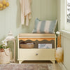 SoBuy FSR123-MI Banc de Rangement, Meuble d'entrée, Banc à Chaussures, Rembourré, 1 Compartiment et 1 Tiroir
