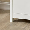 SoBuy FSR126-W Banc pentru Pantofi cu Pernă Căptușită și Spațiu de Depozitare pentru Hol Intrare – 81x36x46 cm, Alb