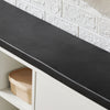SoBuy FSR132-W Banc pentru Pantofi cu Pernă din PU, 2 Compartimente Rabatabile și 2 Compartimente Deschise, pe Picioare Aurii pentru Hol – 110x26x52 cm, Alb