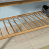 SoBuy FSR24-K-HG Banc pentru Pantofi cu Design Modern, cu Șezut și 1 Raft de Depozitare pentru Intrare – 91x34x45 cm, Gri