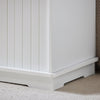 SoBuy FSR30-W Banc pentru Pantofi cu Pernă Căptușită și 3 Compartimente de Depozitare pentru Hol – 100x36x46 cm, Alb