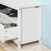 SoBuy FSR48-W Banc de depozitare Pantofar Mobilier de intrare Dulap pentru pantofi