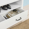 SoBuy FSR48-W Banc de depozitare Pantofar Mobilier de intrare Dulap pentru pantofi