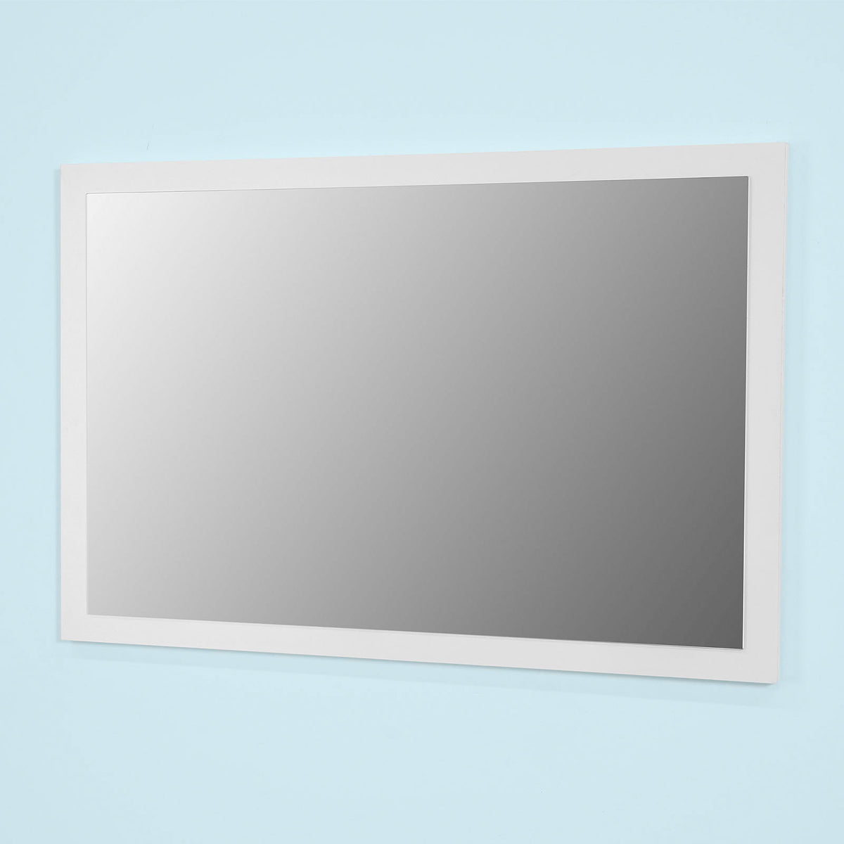 SoBuy FSR61-W Ensemble de Meuble d’entreé Miroir Mural et Commode Armoire à Chaussures
