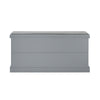 SoBuy FSR66-DG Banc de Rangement avec Coussin Rembourré, 2 Tiroirs et 2 Paniers Meuble Bas Entrée Commode à Chaussure Banquette Confortable