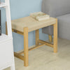 SoBuy FSR69-N Banc à Chaussures Design Banquette Meuble d'Entrée, Siège en Corde Tressée