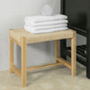 SoBuy FSR69-N Banc à Chaussures Design Banquette Meuble d'Entrée, Siège en Corde Tressée